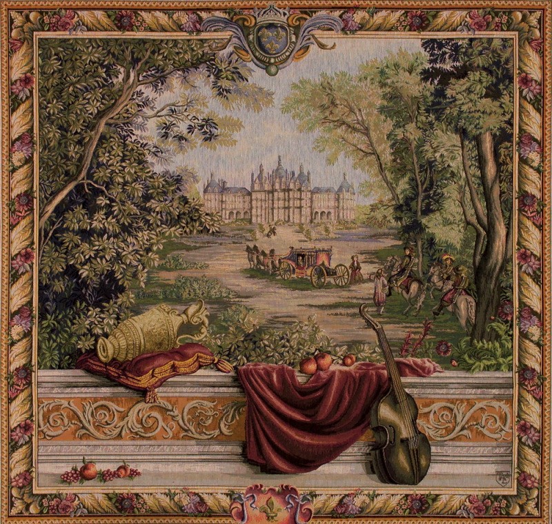 Verdure au Château - Tapisserie décoration château