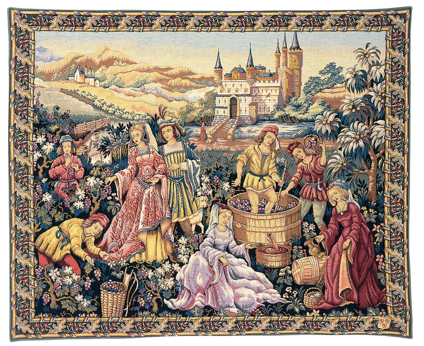 La foi catholique au Moyen-Âge - Bourgogne – Flandre – Art – Peinture- Musique – Symbolisme – Types de vies religieuses  Vendanges-au-chateau