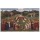 tapestry "The adoration of the mystic lamb"