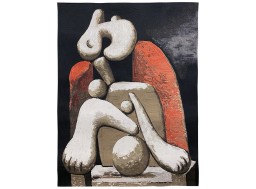 Tapisserie Femme au fauteuil rouge - Picasso