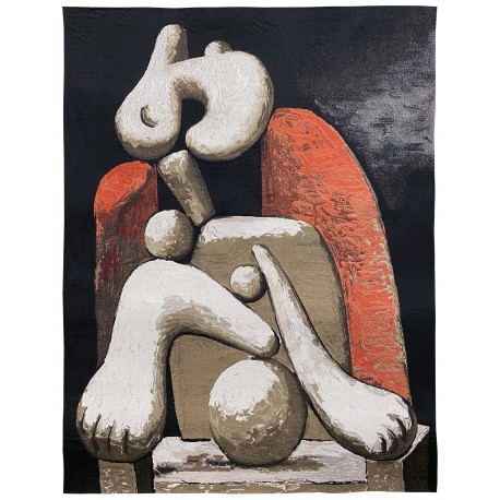 Tapisserie Femme au fauteuil rouge - Picasso