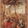 Récolte des Ananas – Grande tapisserie verticale