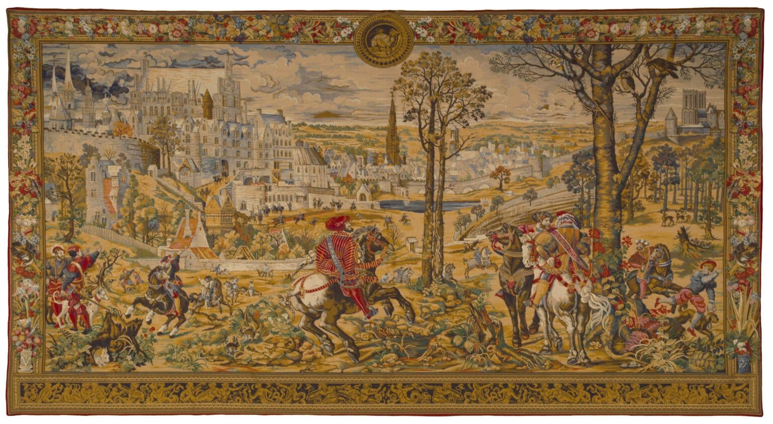 At Auction: TAPISSERIE DE BRUXELLES DU XVIe SIÈCLE