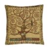 Housse de coussin Arbre de Vie Gustav Klimt