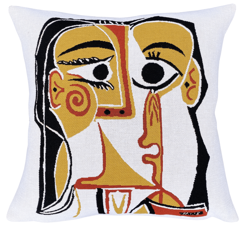 クッションカバー PICASSO WOMAN IN A CHAIR CUSHION COVER Picasso cushion Femme dans un fauteuil 1927 - Jules Pansu